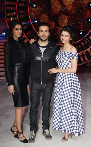 Prachi Desai and Nargis Fakhr with iEmraan Hashmi