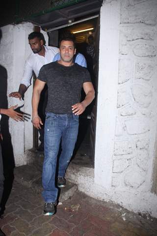 Salman Khan at Success Bash of 'Baaghi'