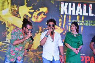 Toshi Sabri, Sharib Sabria andZarine Khan at Song Launch of Veerappan 'Khallas'