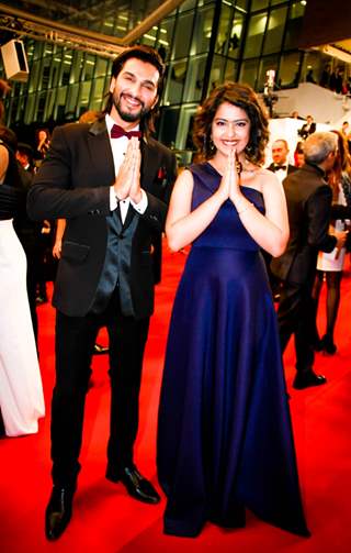 Avika Gor and Manish Raisinghan at Cannes Film Festival