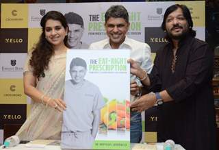 Shaina NC, Roop Kumar Rathod at the Launch of Dr. Muffi Lakdawala's Book- The Eat Right Prescription