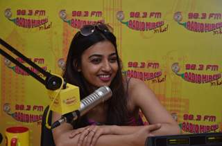 Radhika Apte goes live at Radio Mirchi for Promotions of 'Phobia'