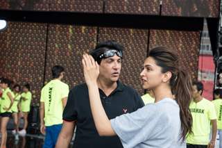 Shiamak Davar with Deepika Padukone fo IIFA