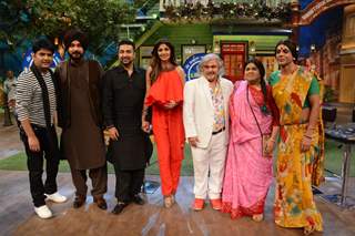 Shilpa Shetty, Shamita Shetty & Raj Kundra on The Kapil Sharma Show