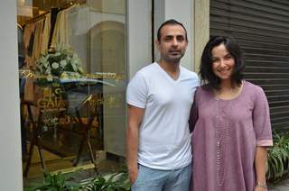 Mayank Anand and Shraddha Nigam at Unveiling of New Collection at ABU-SANDEEP's Fantastique!