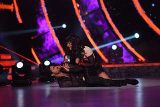 Salman Yusuff Khan and Gaurav Gera performing on the sets of 'Jhalak Dikhlaa Jaa'