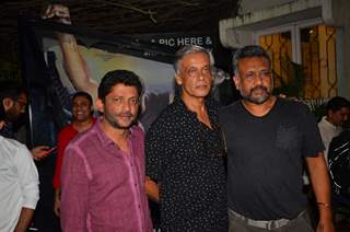 Sudhir Mishra and Nishikant Kamat at Special screening of the film “Madaari”