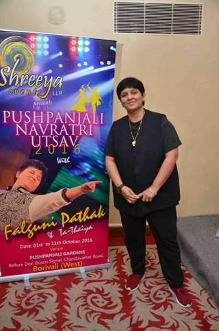 Press Meeet with Falguni Pathak at Ambassador Hotel