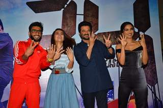 Ranveer Singh, Surveen Chawla and Anil Kapoor at Special Screening of film '24 Season 2'