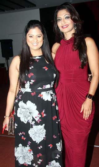 Aarti Nagpal with Richa Sharma celebrates her winning for the Dadasaheb Phalke Golden Camera Award