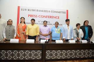 Celebs at the Press confrence of Luv Kush biggest Ram Leela at Constitutional Club