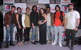 Gaurav Chopraa, Mudasir Ali with others at Umformung poster and book launch event at Bora Bora