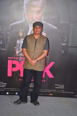 Piyush Mishra at Trailer launch of movie 'Pink'