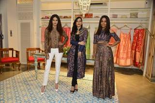 Ramona Arena, Priyanka Bose & Amyra Dastur at Kashish Infiore store for Shruti Sancheti preview