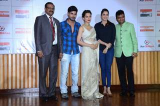 Omkar Kapoor & Kangana Ranaut at Promotion of Swachh Bharat campaign