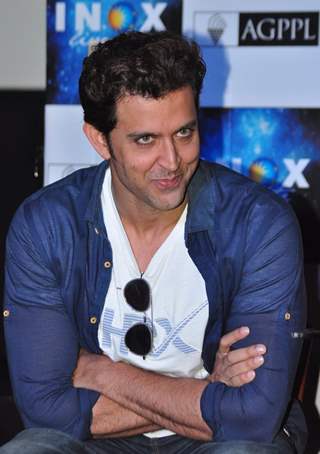 Hrithik Roshan Promotes of Mohenjo daro at INOX