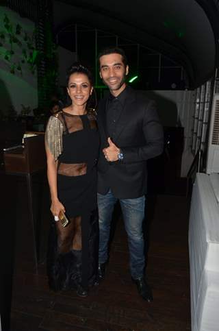 Manasi Scott and Kushaal Punjabi at Manasi Scott's Album Launch