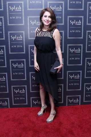 Amrita Raichand at the launch of Splash Fashion AW16 collection