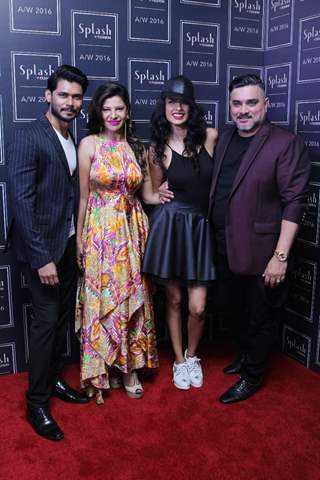 Sambhavna Seth, Sarah Jane Dias and Raza Beig, CEO, Splash at the launch of Splash Fashion's AW16 co