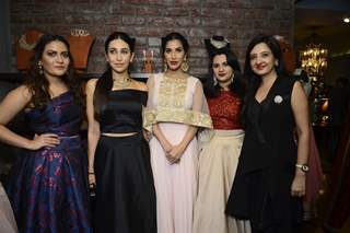 Sophie Choudry, Amy Billimoria and Karisma Kapoor at Launch of Amy Billimoria and Zevadhi Jewels