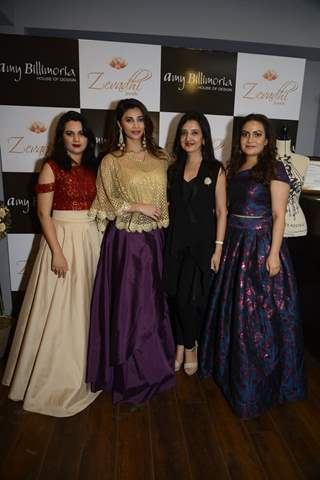 Daisy Shah and Amy Billimoria at Launch of Amy Billimoria and Zevadhi Jewels