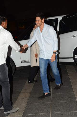 Mahesh Babu at Chiranjeevi's 61st Birthday Bash