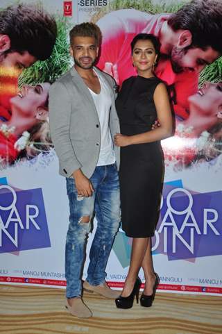 Ruhi Singh and Karan Kundra at Launch of Film 'Do Chaar Din'