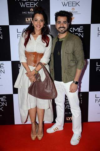 Manasi Scott and Gunjan Utreja at Lakme Fashion Week Winter Festive 2016- Day 1