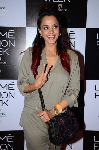 Manasi Scott at Lakme Fashion Week Winter Festive 2016- Day 1