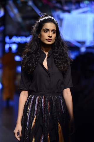 Sarah Jane Dias at Lakme Fashion Week Winter Festive 2016- Day 2