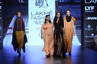 Sarah Jane Dias at Lakme Fashion Week Winter Festive 2016- Day 2