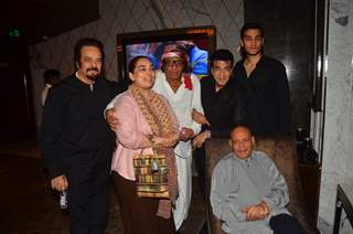 Ranjeet and Jeetendra at Special Screening of Film 'A Flying Jatt'