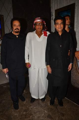 Ranjeet and Jeetendra at Special Screening of Film 'A Flying Jatt'