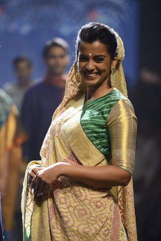 Mugdha Godse at Lakme Fashion Week Day 3