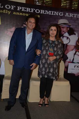 Shashi Ranjan and Farah Khan at ITA school event 2016