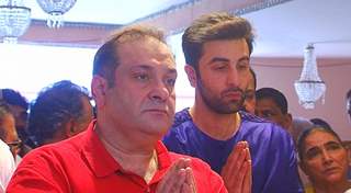 Rajeev Kapoor and Ranbir Kapoor Celebrates Ganesh Chaturthi