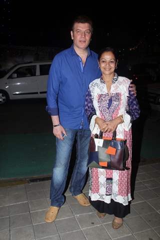 Aditya Pancholi and Zarina Wahab snapped for dinner in Bandra