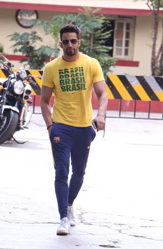 Upen Patel Snapped Post Leaving the Gym