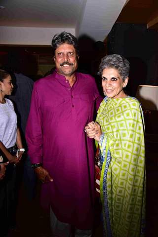 Kapil Dev at Premiere of PINK in Delhi