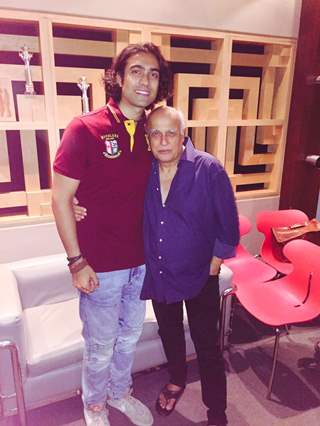 Jubin Nautiyal with Mahesh Bhatt