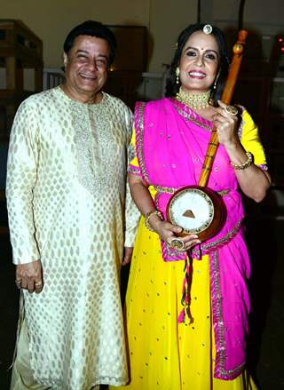 Anup Jalota at musical play 'Main Hoon Meera'in Mumbai