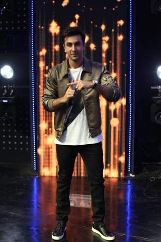 Ranbir Kapoor on the sets of The Dance Plus 2