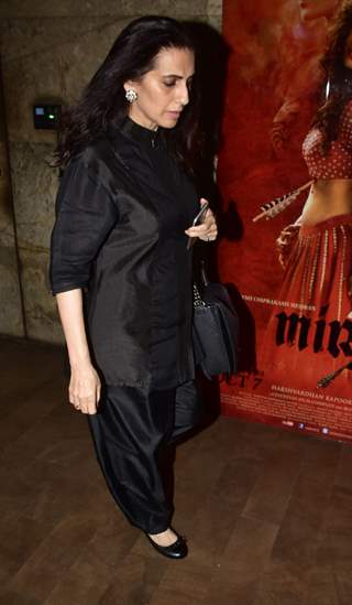 Sunita Kapoor at Special screening of film 'Mirzya'