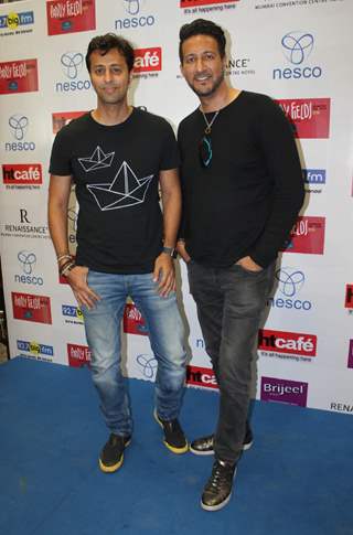 Salim Merchant and Sulaiman Merchant at Press meet of Folk and Fusion music Festival- Paddy Fields