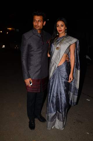 Barkha Bisht Sengupta and Indraneil Sengupta at Kishwer Merchant and Suyyash Rai's Sangeet Ceremony