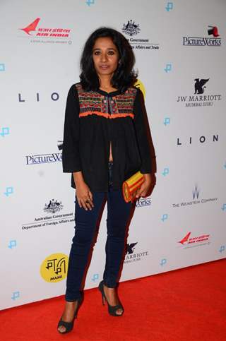 Tannishtha Chatterjee attends premiere of 'Lion'