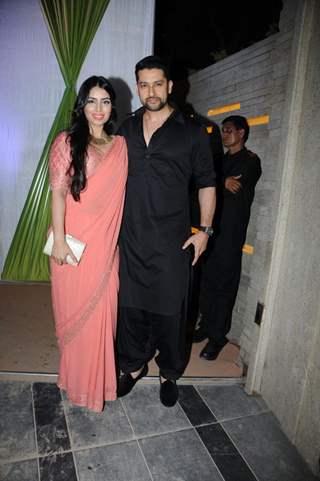 Aftab Shivdasani and Nin Dosanjh at Mandana Karimi's Wedding Bash