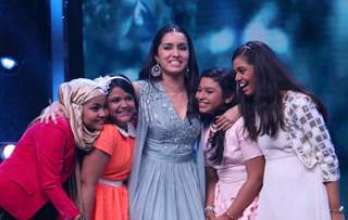 Shraddha Kapoor promotes 'Half Girlfriend on Zee TV's  'Sa Re Ga Ma' Lil Champs'