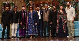 GOLMAAL Again Cast on the sets of Drama Company