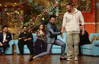 GOLMAAL Again Cast on the sets of Drama Company